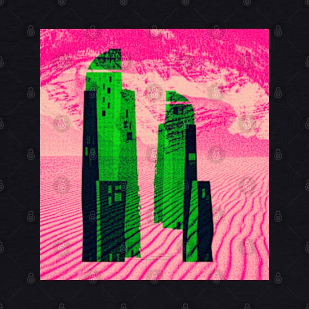 City in the desert by Frajtgorski